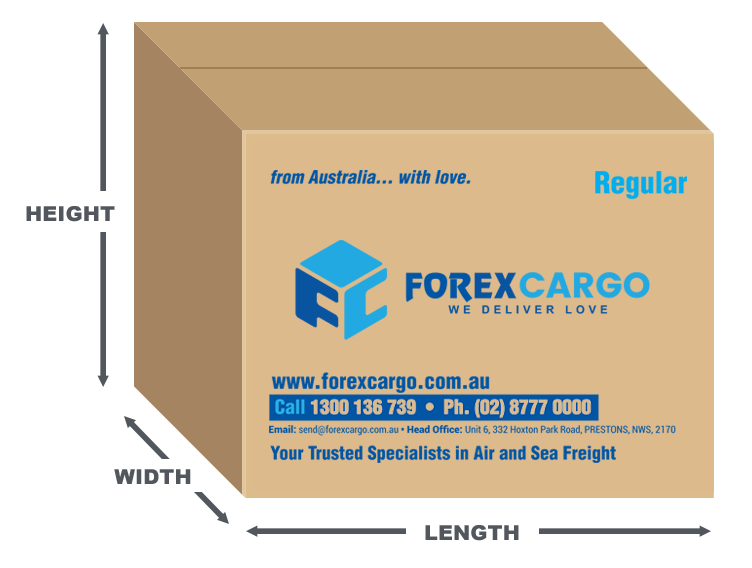 Box Sizes Forex Cargo We Deliver Love Send Cargo To The - 